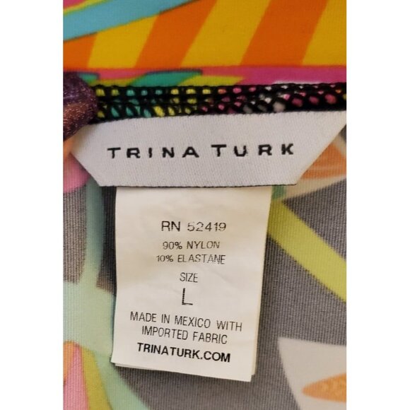 NWOT Trina Turk Dress/Cover-Up - L - Picture 5 of 6